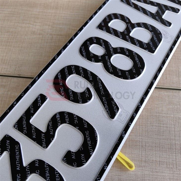Stamped Aluminum Vehicle Customization Plaque best